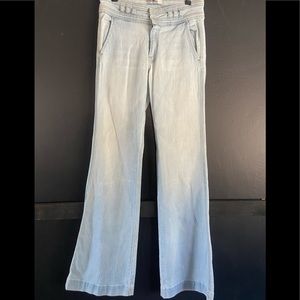 Seven for all mankind high waisted wide leg flair
